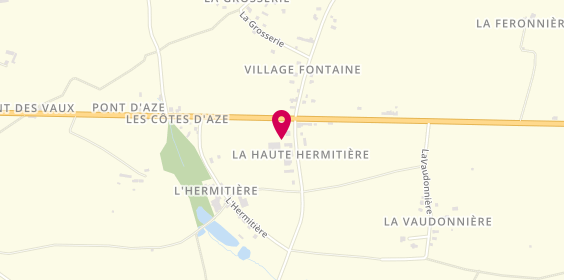 Plan de Primum Auto, 23 la Haute Hermitière, 50320 Saint-Jean-des-Champs