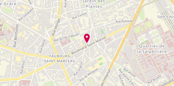 Plan de Sivam Paris Rive Gauche By Autosphere, 58 Boulevard Saint-Marcel, 75005 Paris