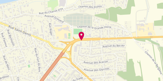 Plan de CLC Marne la Vallée, 51 Avenue Georges Clemenceau, 77400 Lagny-sur-Marne