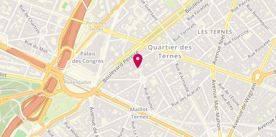 Plan de Arc de Triomphe Auto Occasions, 27 Rue Brunel, 75017 Paris