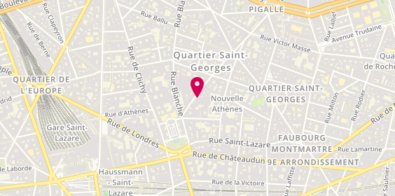 Plan de CDA, 12 Rue Jean-Baptiste Pigalle, 75009 Paris