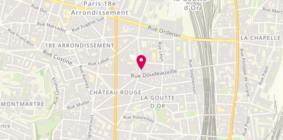 Plan de JB Garage, 42 Rue des Poissonniers, 75018 Paris