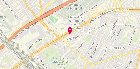 Plan de E.S.G, 115 Boulevard Bessières, 75017 Paris
