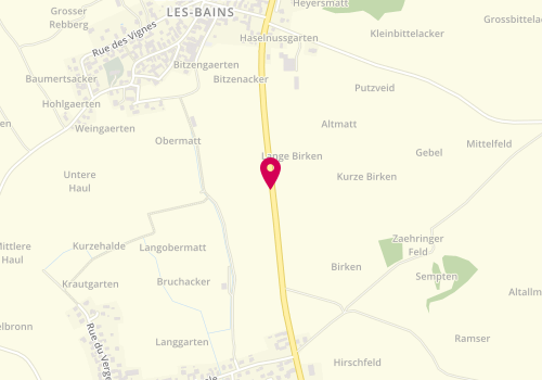 Plan de Garage Atzenhoffer, 61 Route de Haguenau, 67360 Hegeney