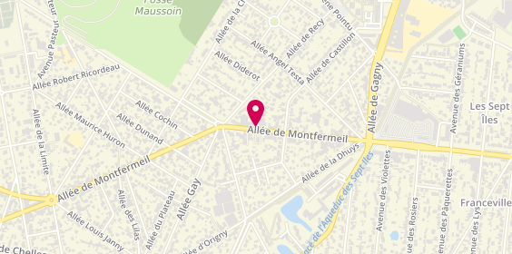 Plan de Carrosserie de Clichy, 203 Allée de Montfermeil, 93390 Clichy-sous-Bois