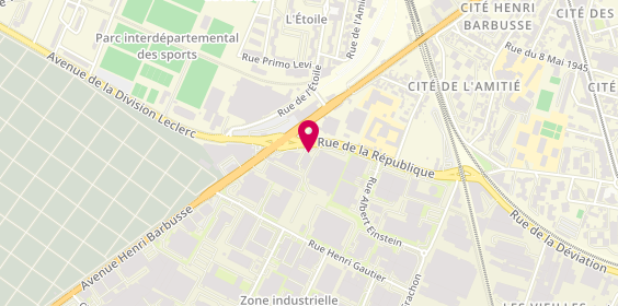 Plan de Axial, 169 Rue de la République, 93000 Bobigny