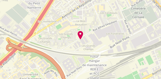 Plan de AXIAL, 60 Rue Alfred Dequeant, 92000 Nanterre
