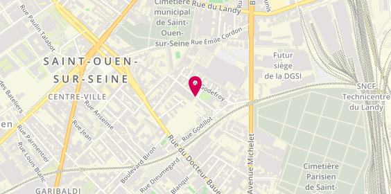 Plan de Carrosserie Thibault, 20 Rue Alphonse Helbronner, 93400 Saint-Ouen-sur-Seine
