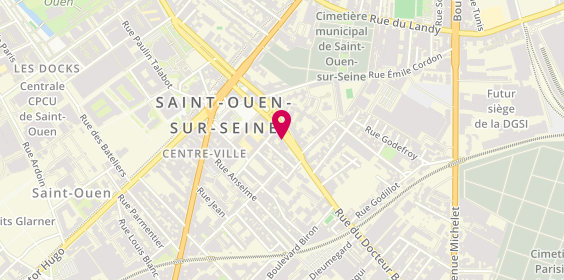 Plan de Axial, 28 Rue du Dr Bauer, 93400 Saint-Ouen-sur-Seine