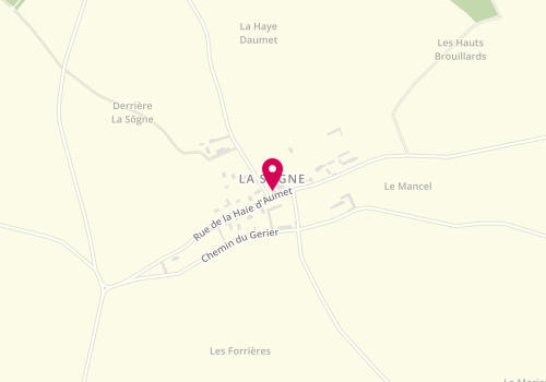 Plan de Les Ateliers de la Chapelle, 14 Rue de la Haie d'Aumet, 27240 Chambois