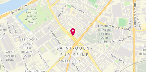 Plan de Eric & Fils Carrosserie, Chez Kuita
77 Rue Albert Dhalenne, 93400 Saint-Ouen-sur-Seine