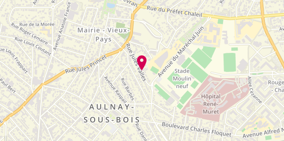 Plan de Boss Masters, 46 Rue Jules Vallès, 93600 Aulnay-sous-Bois