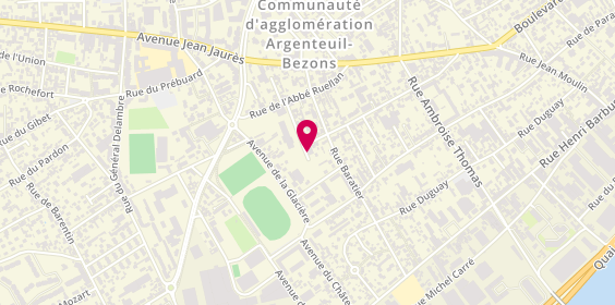 Plan de Axial, 111 Rue de Chanconnet, 95100 Argenteuil
