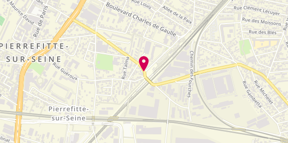 Plan de Mi Auto, 54 Boulevard Pasteur, 93380 Pierrefitte-sur-Seine