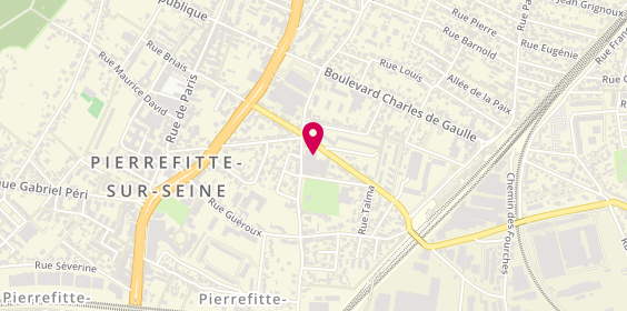 Plan de BK auto services, 56 Boulevard Pasteur, 93380 Pierrefitte-sur-Seine
