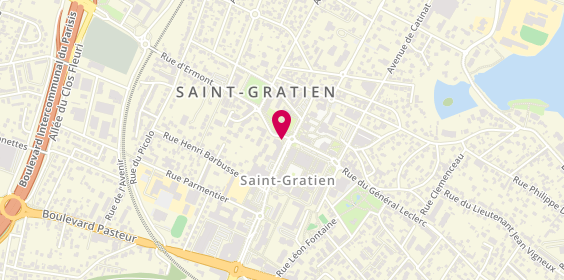 Plan de Des Chateaux, 6 Avenue Gabriel Péri, 95210 Saint-Gratien
