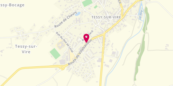 Plan de Renault, Tessy Sur Vire 13 Route Villebaudon, 50420 Tessy-Bocage