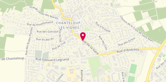 Plan de Eurorepar, 4 Rue Gare, Bis, 78570 Chanteloup-les-Vignes