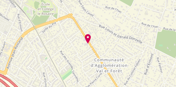 Plan de Meca Services, 184 Rue de Paris, 95320 Saint-Leu-la-Forêt