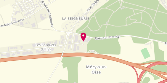 Plan de Carrosserie des 4 Chemins, 9 parc d'Activité des 4 Chemins, 95540 Méry-sur-Oise