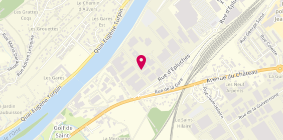 Plan de Carosserie d'Epluches, 6 Rue de l'Industrie, 95310 Saint-Ouen-l'Aumône