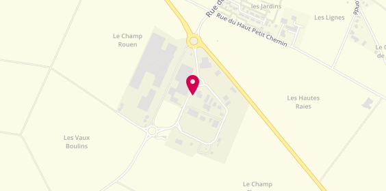 Plan de Dacia, Carrefour de Bouzy Zone Artisanale Cote des Noirs, 51150 Tours-sur-Marne