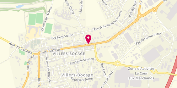 Plan de SARL D.C.H Auto, 31 Rue Georges Clemenceau, 14310 Villers-Bocage
