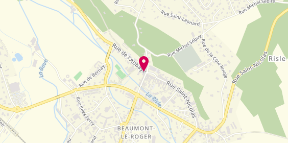 Plan de Agent Peugeot, 31 Route de Bernay Saint Laurent, 27170 Beaumont-le-Roger