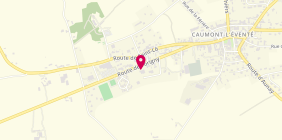 Plan de Carrosserie Capelle, Route de Torigni, 14240 Caumont-sur-Aure