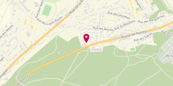 Plan de Total, 62 Route de Nancy, 57200 Sarreguemines