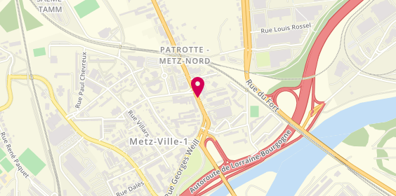 Plan de Axial, 55 Route de Thionville, 57050 Metz