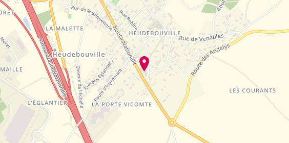 Plan de Louviers Auto Développement, Route Nationale, 27400 Heudebouville