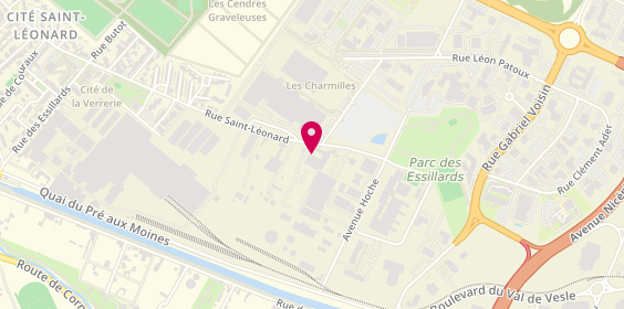 Plan de Groupauto, 44 Rue Saint Léonard, 51100 Reims