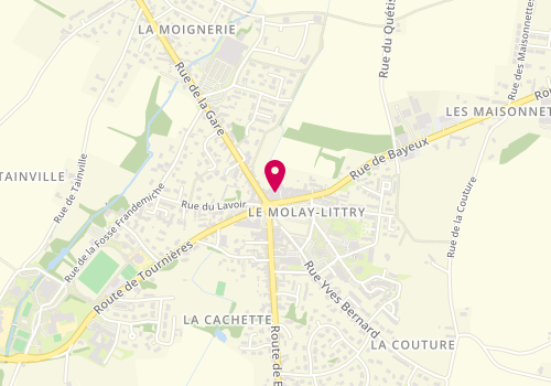 Plan de Peugeot, 9 Rue de Bayeux, 14330 Le Molay-Littry
