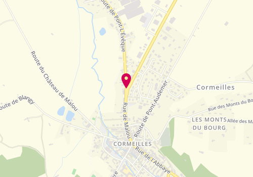 Plan de Riv'auto, 47 Route de Pont L&#039;Eveque, 27260 Cormeilles