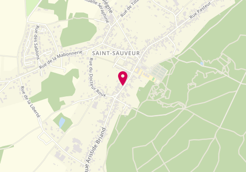 Plan de Garage Saint Sauveur, 187 Rue Aristide Briand, 60320 Saint-Sauveur