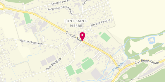 Plan de Carrosserie Clee, 8 Rue Blingue, 27360 Pont-Saint-Pierre