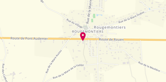 Plan de Team Dsa Racing, 7 Route de Pont Audemer, 27350 Rougemontiers