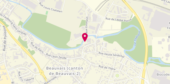 Plan de Carrosserie Janet, 43 Place de Voisinlieu, 60000 Beauvais