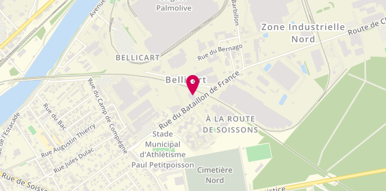 Plan de Nourauto, 22 Rue du Bataillon de France, 60200 Compiègne