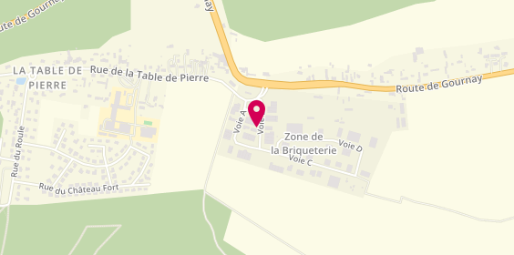Plan de Saint Jacques, Zone Artisanale de la Briqueterie, 76160 Saint-Jacques-sur-Darnétal