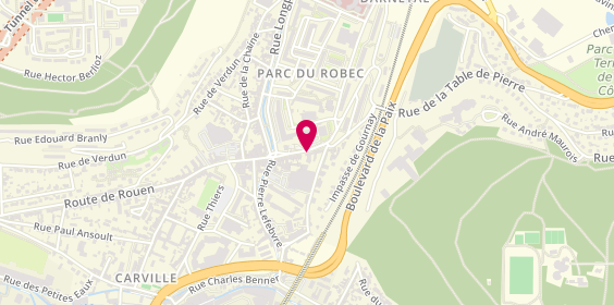Plan de Garage Goubert, 7 Rue Sadi Carnot, 76160 Darnétal