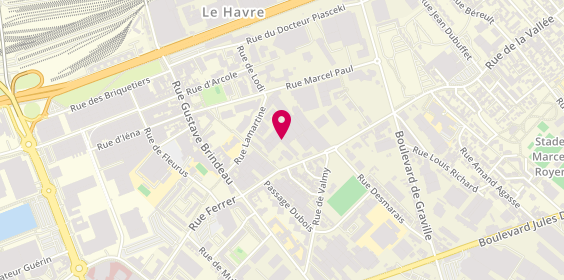 Plan de Mon carrossier auto, 45 Rue Gustave Nicolle, 76600 Le Havre