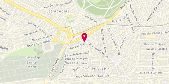 Plan de Galex Group, 1 Rue Henri Nicol, 76610 Le Havre