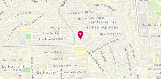 Plan de Renault, 8 Rue de Rouelles, 76610 Le Havre