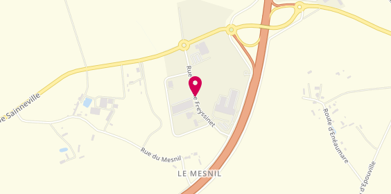 Plan de Ms' Deboss, Zone Artisanale le Mesnil Rue Eugene Freyssinet, 76290 Saint-Martin-du-Manoir