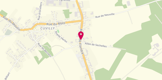 Plan de Brecqueville, 32 Route de Flandre, 60490 Cuvilly