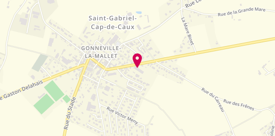 Plan de Access - TotalEnergies, 20 Rue General Faidherbe, 76280 Gonneville-la-Mallet