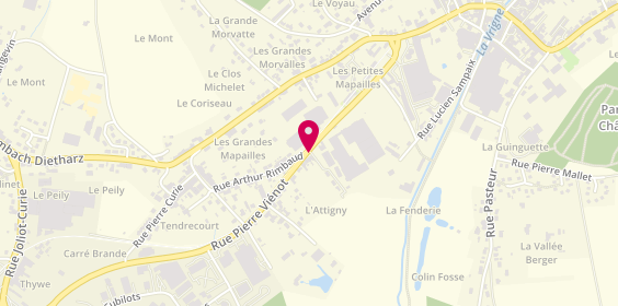 Plan de H B Carrosserie, Rue Pierre Viénot, 08330 Vrigne-aux-Bois