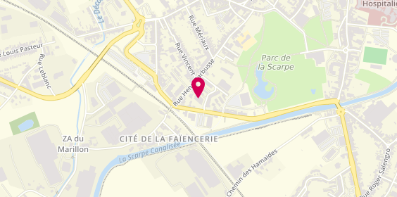 Plan de Aixam, 71 Rue Henri Barbusse, 59230 Saint-Amand-les-Eaux